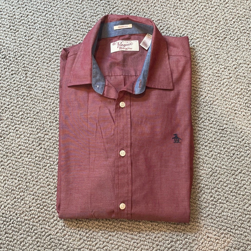 Original Penguin men’s long sleeve button down